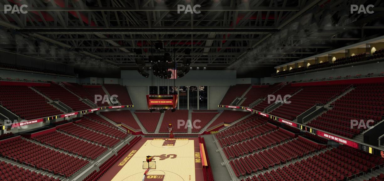 Galen Center - Section 212 Seat View