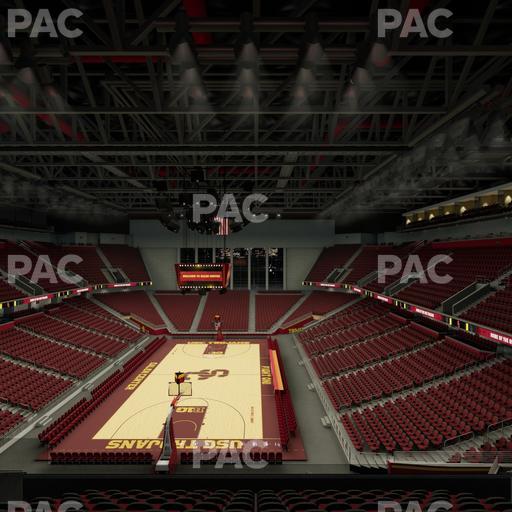 Galen Center - Section 212 Seat View