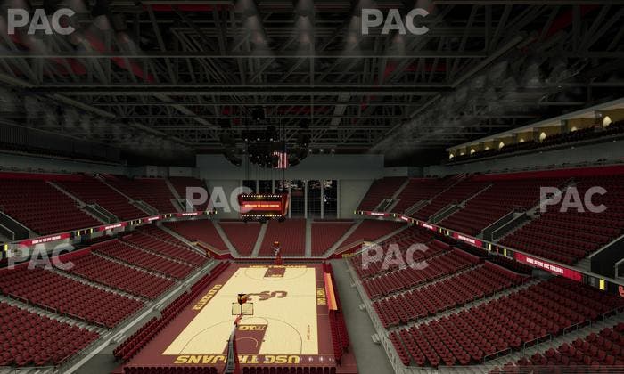 Galen Center - Section 212 Seat View