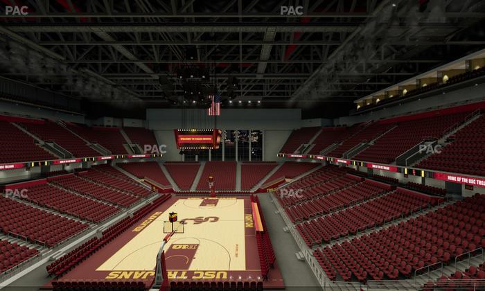 Galen Center - Section 212 Seat View