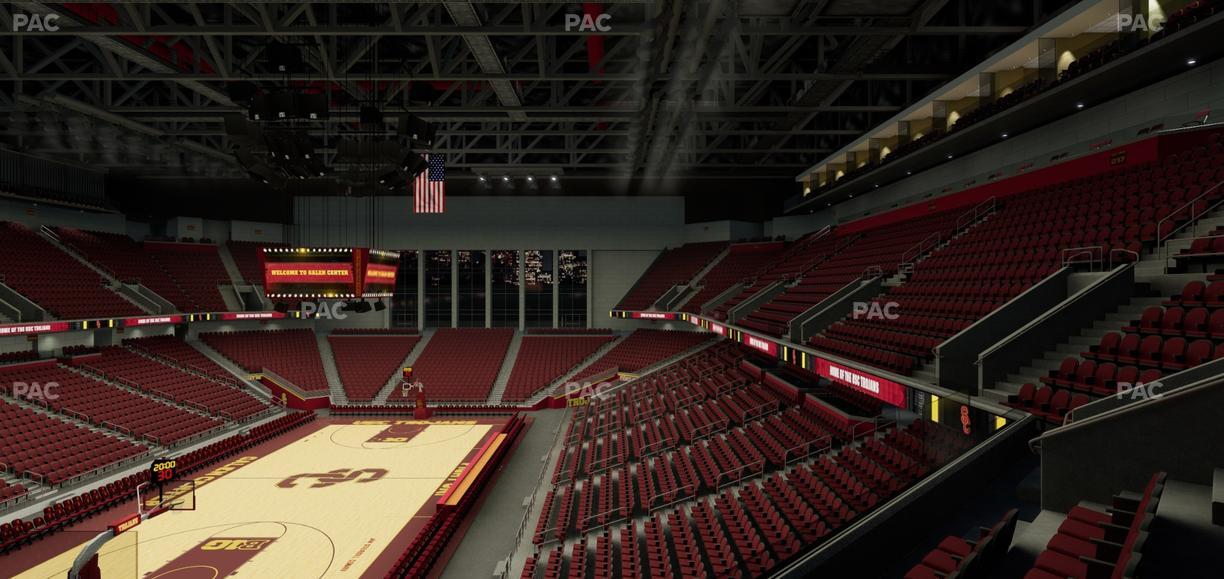 Galen Center - Section 213 Seat View