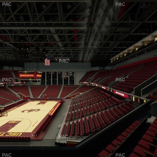Galen Center - Section 213 Seat View