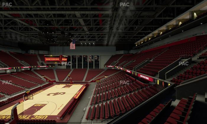 Galen Center - Section 213 Seat View