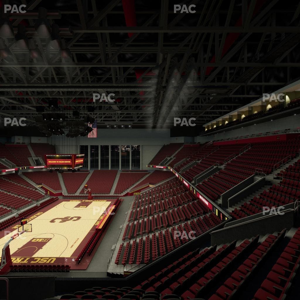 Galen Center - Section 213 Seat View