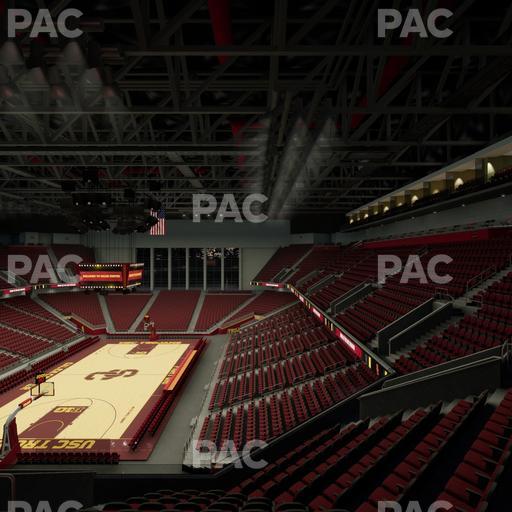Galen Center - Section 213 Seat View