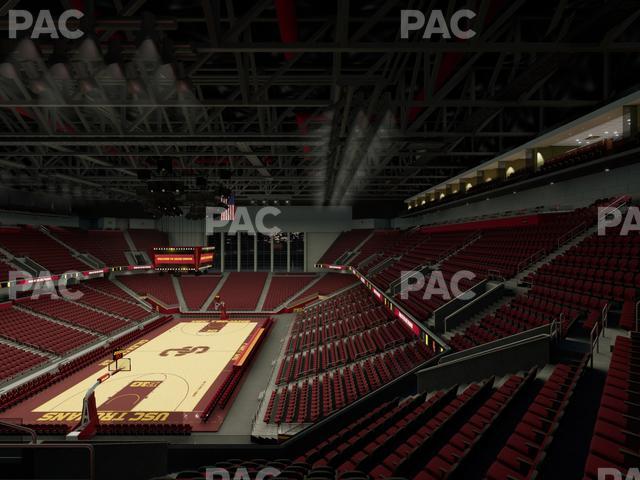 Galen Center - Section 213 Seat View