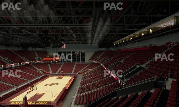 Galen Center - Section 213 Seat View