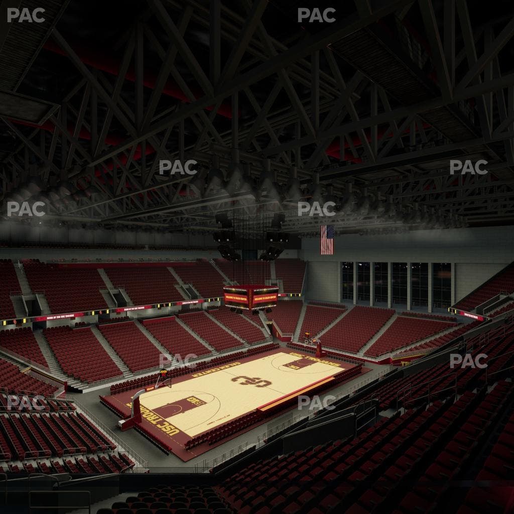 Galen Center - Section 215 Seat View