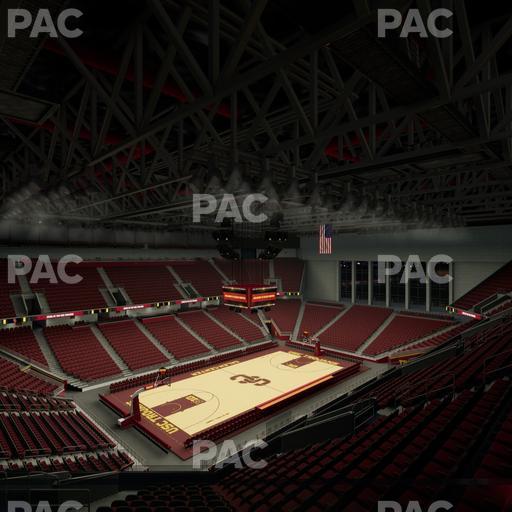 Galen Center - Section 215 Seat View