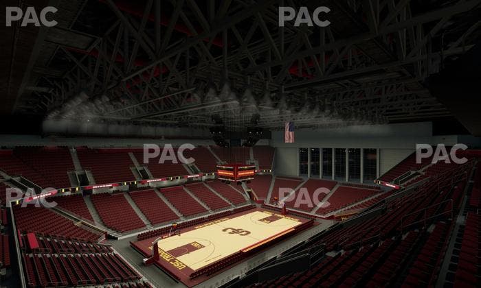 Galen Center - Section 215 Seat View
