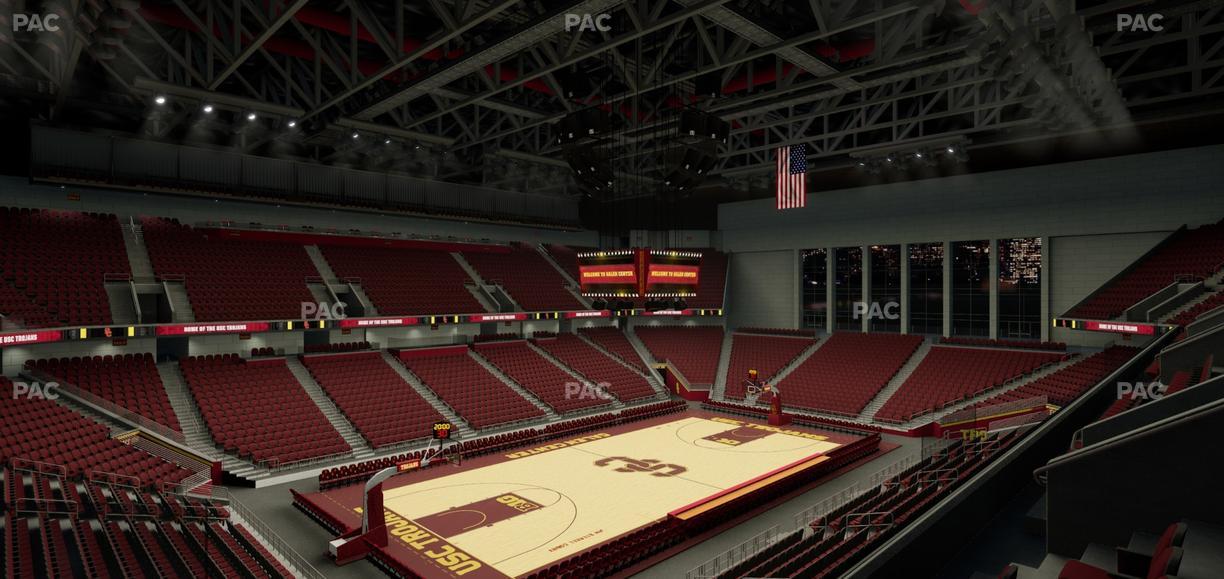 Galen Center - Section 215 Seat View