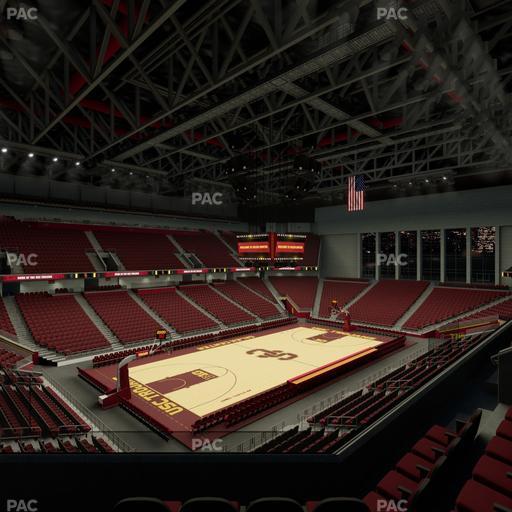 Galen Center - Section 215 Seat View