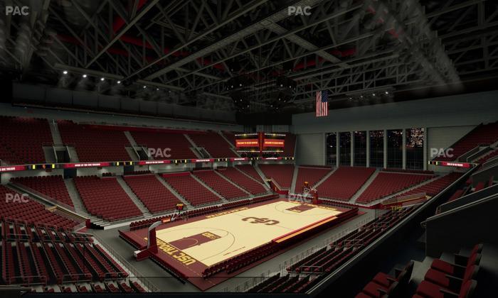 Galen Center - Section 215 Seat View