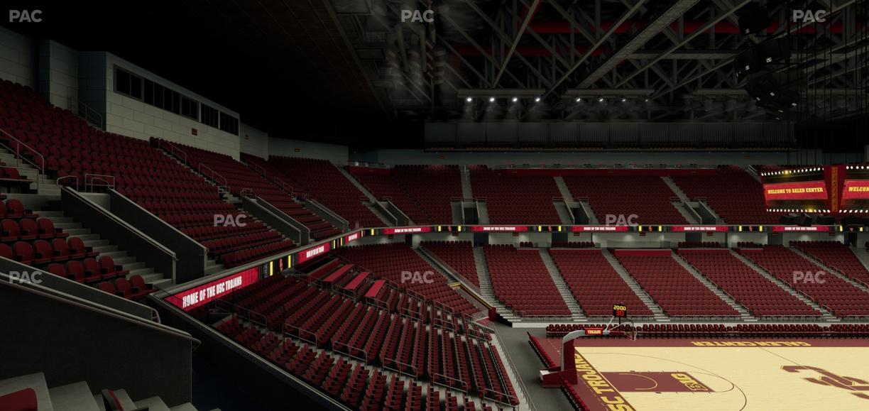 Galen Center - Section 216 Seat View
