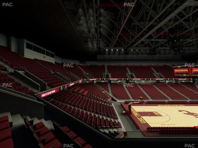 Galen Center - Section 216 Seat View