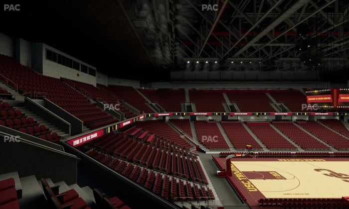Galen Center - Section 216 Seat View