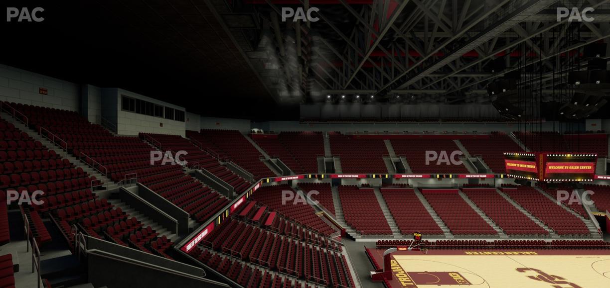 Galen Center - Section 216 Seat View