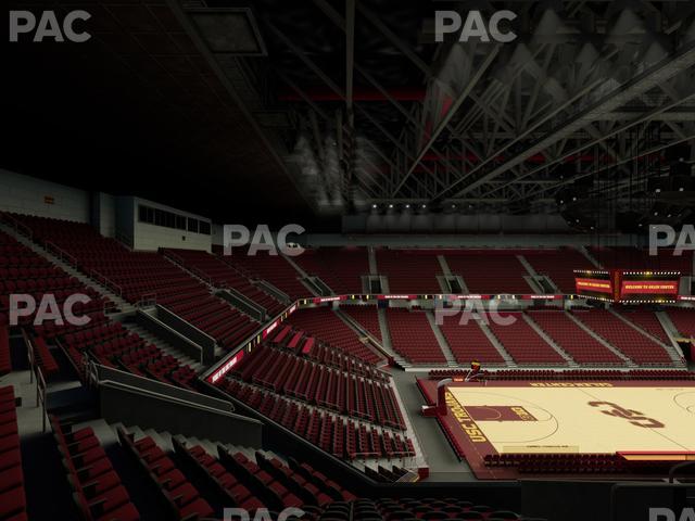 Galen Center - Section 216 Seat View