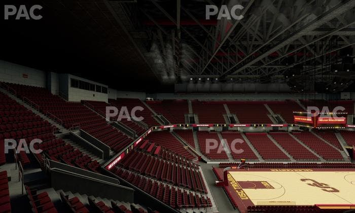 Galen Center - Section 216 Seat View