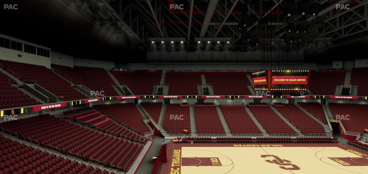 Galen Center - Section 217 Seat View