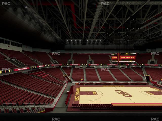 Galen Center - Section 217 Seat View