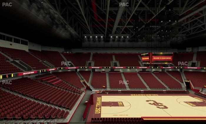 Galen Center - Section 217 Seat View