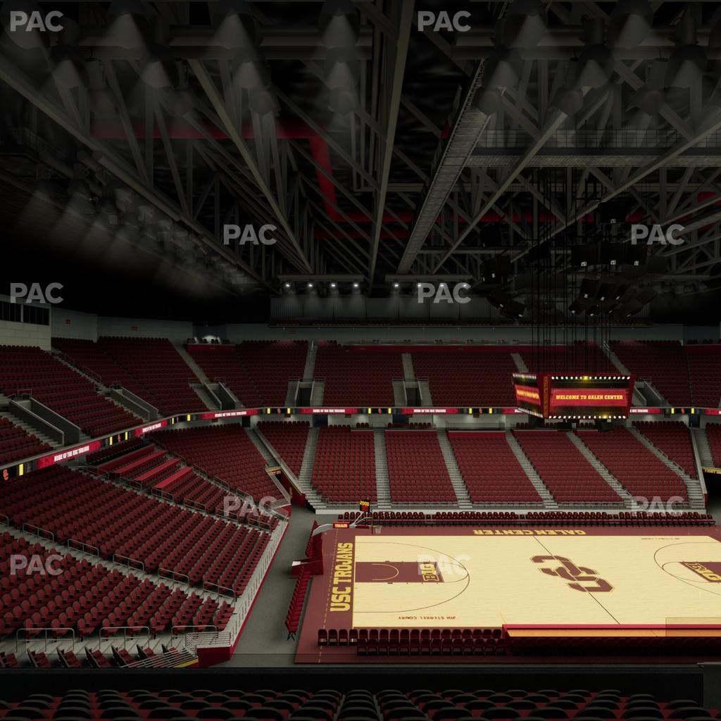 Galen Center - Section 217 Seat View