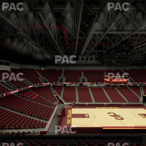 Galen Center - Section 217 Seat View