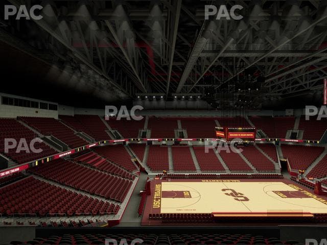 Galen Center - Section 217 Seat View Galen Center - Section 217 Seat View