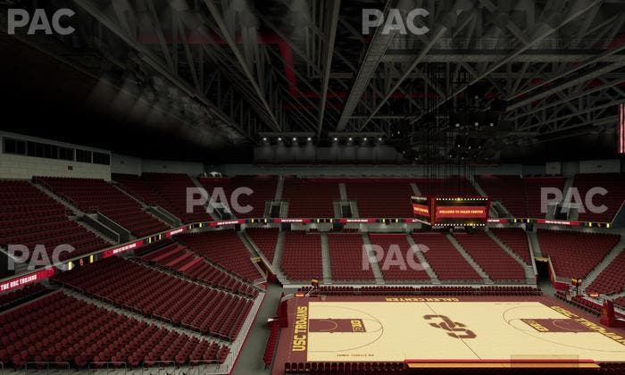 Galen Center - Section 217 Seat View