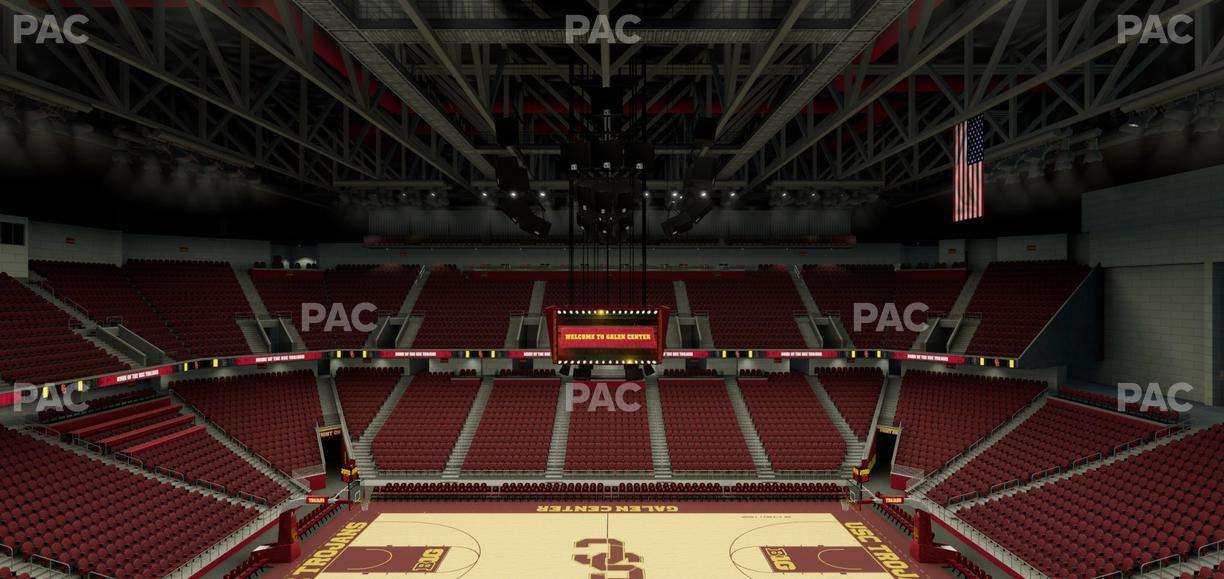 Galen Center - Section 218 Seat View