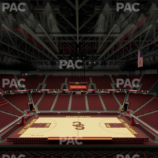 Galen Center - Section 218 Seat View