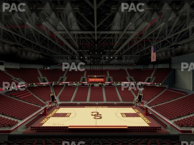 Galen Center - Section 218 Seat View Galen Center - Section 218 Seat View