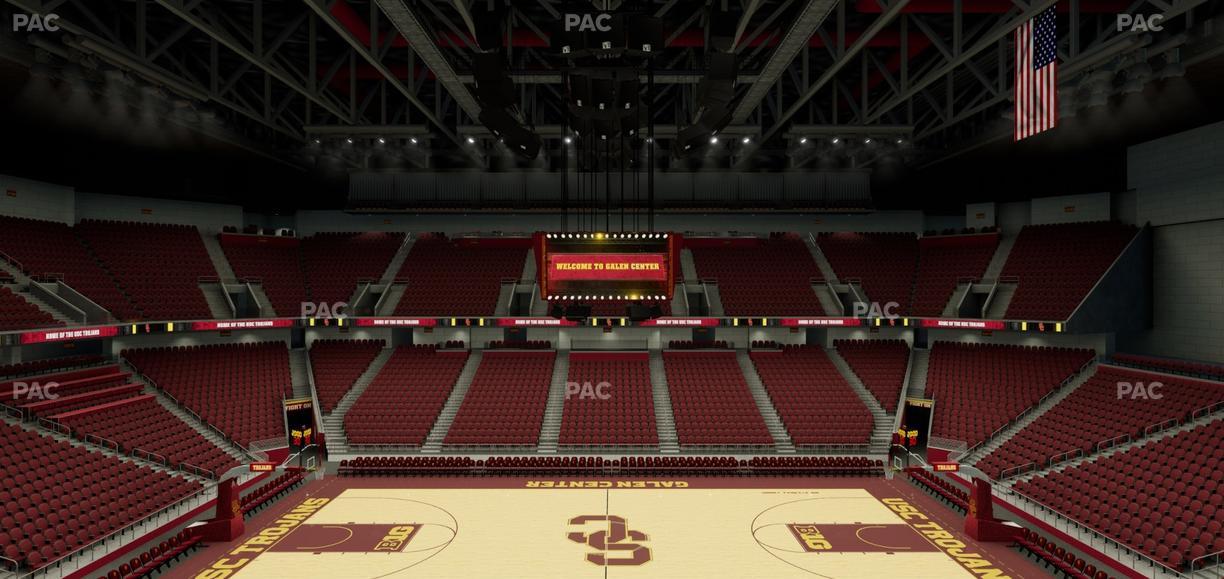 Galen Center - Section 218 Seat View