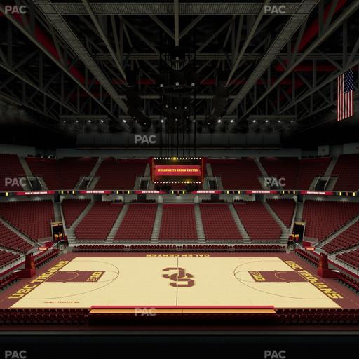 Galen Center - Section 218 Seat View