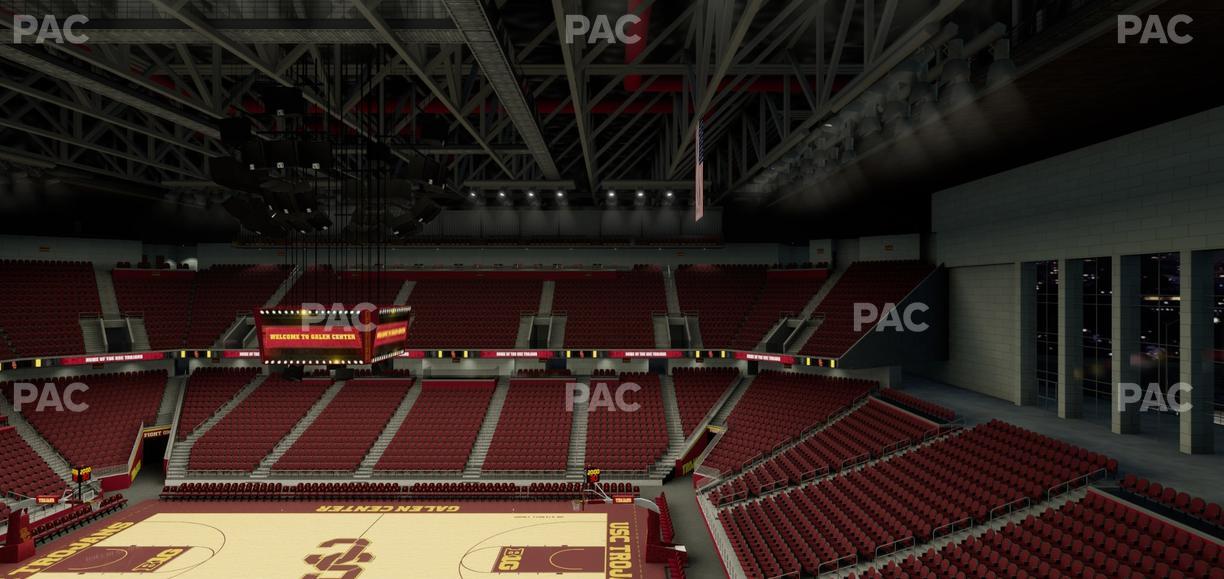 Galen Center - Section 219 Seat View