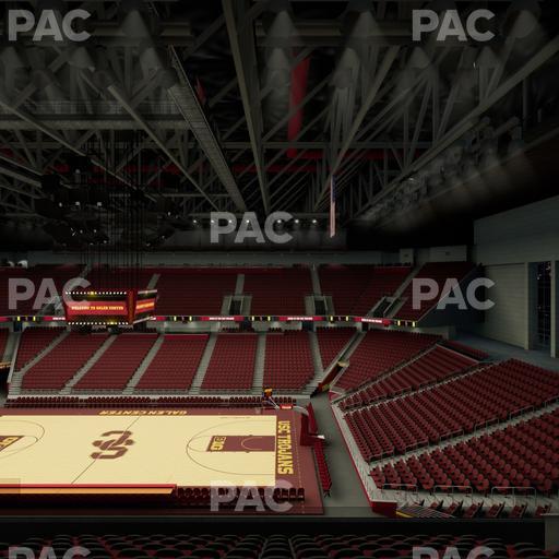 Galen Center - Section 219 Seat View