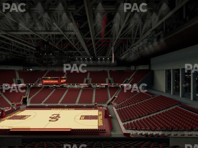 Galen Center - Section 219 Seat View Galen Center - Section 219 Seat View