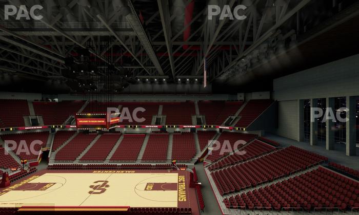 Galen Center - Section 219 Seat View