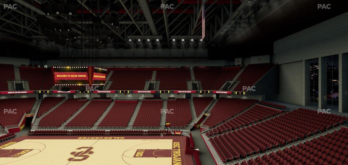 Galen Center - Section 219 Seat View