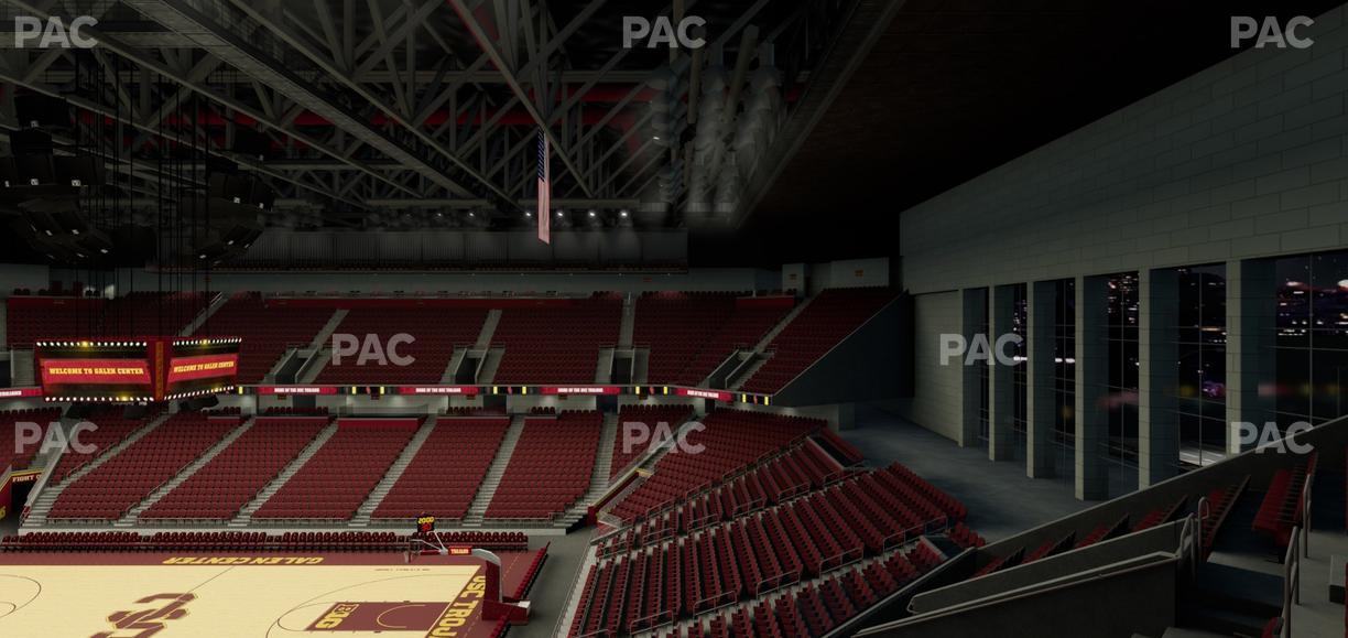 Galen Center - Section 220 Seat View