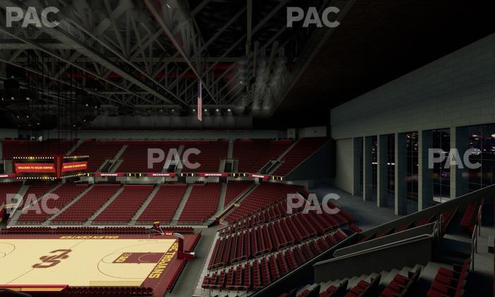 Galen Center - Section 220 Seat View