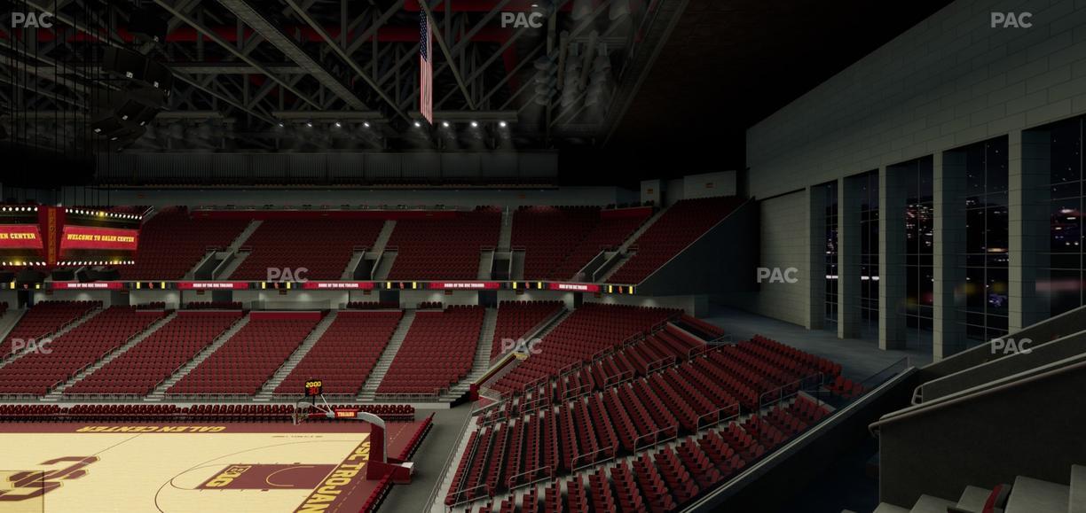 Galen Center - Section 220 Seat View