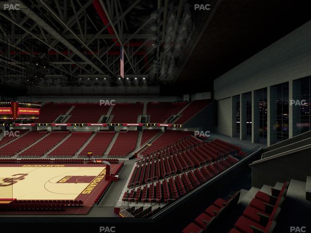 Galen Center - Section 220 Seat View