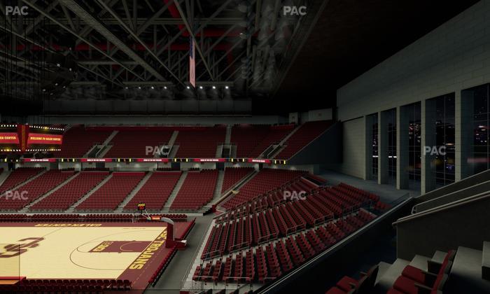 Galen Center - Section 220 Seat View