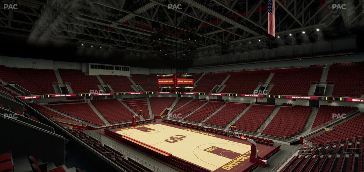 Galen Center - Section 221 Seat View