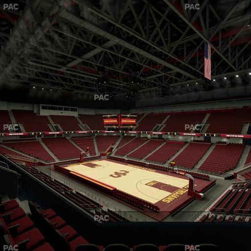 Galen Center - Section 221 Seat View