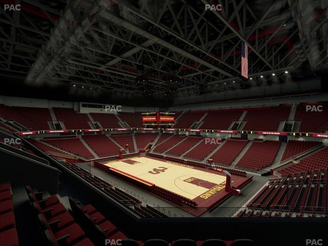 Galen Center - Section 221 Seat View