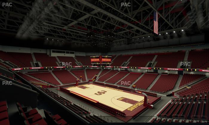 Galen Center - Section 221 Seat View