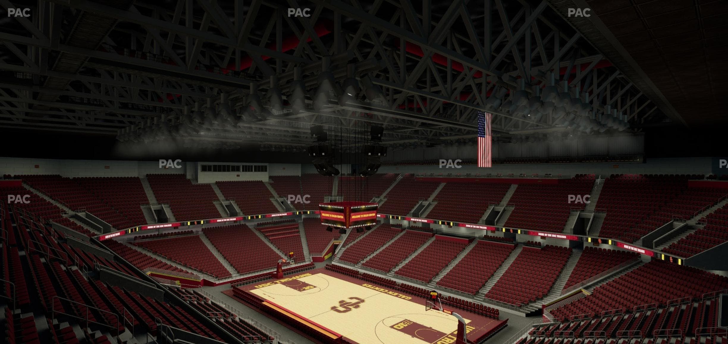 Galen Center - Section 221 Seat View